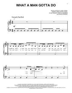 What A Man Gotta Do von Jonas Brothers (Download) 