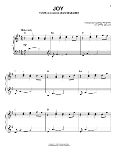 Joy von George Winston (Download) 