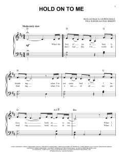 Hold On To Me von Lauren Daigle (Download) 