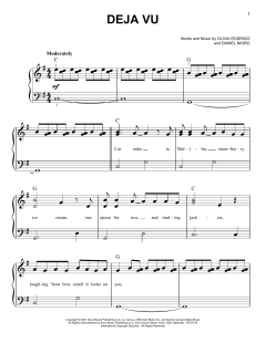 deja vu von Olivia Rodrigo (Download) 