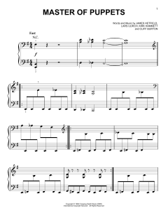 Master Of Puppets von Metallica (Download) 