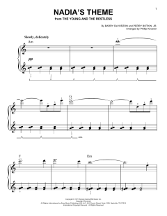 Nadia's Theme von Barry DeVorzon (Download) 