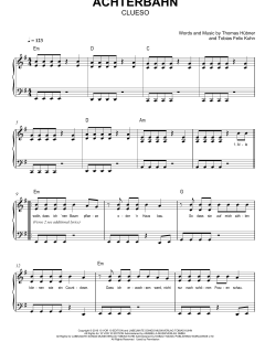 Achterbahn von Clueso (Download) 