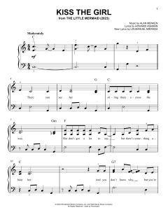 Kiss The Girl von Alan Menken (Download) 