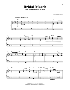 Wedding March (Bridal Chorus) (Download) 