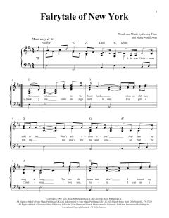 Fairytale Of New York von Shane MacGowan (Download) 