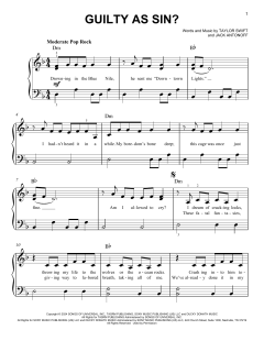 Guilty as Sin? von Taylor Swift (Download) 
