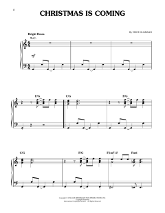 Christmas Is Coming von Vince Guaraldi (Download) 