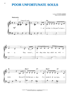 Poor Unfortunate Souls von Howard Ashman (Download) 