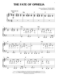 The Fate Of Ophelia von Taylor Swift (Download) 
