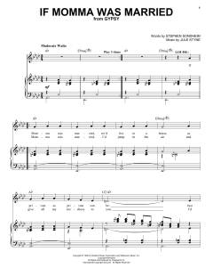 If Momma Was Married von Stephen Sondheim (Download) 