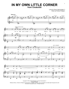 In My Own Little Corner von Rodgers & Hammerstein (Download) 