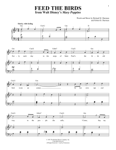 Feed The Birds (Tuppence A Bag) von Julie Andrews (Download) 