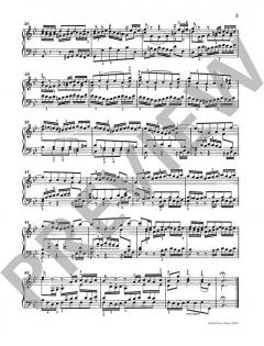 Präludium Nr. 21 und Fuge Nr. 21 B-Dur von Johann Sebastian Bach 