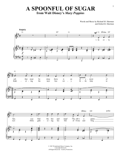 A Spoonful Of Sugar von Robert Bernard Sherman (Download) 