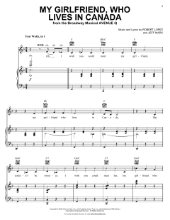 My Girlfriend, Who Lives In Canada von Jeff Marx (Download) 