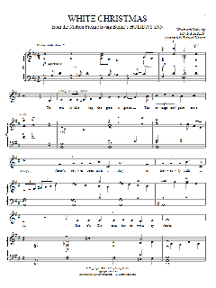 White Christmas von Irving Berlin (Download) 