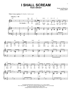 I Shall Scream von Lionel Bart (Download) 