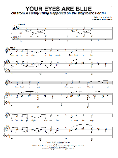 Your Eyes Are Blue von Stephen Sondheim (Download) 