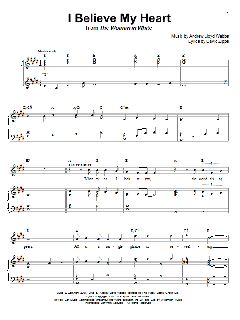 I Believe My Heart von David Zippel (Download) 