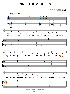 Ring Them Bells von Fred Ebb (Download) 