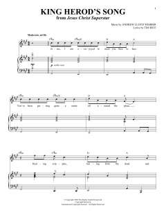King Herod's Song von Andrew Lloyd Webber (Download) 