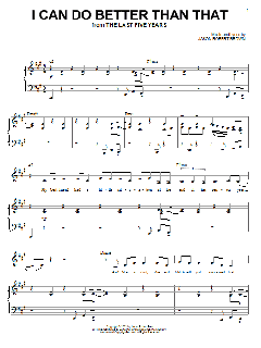 I Can Do Better Than That von Jason Robert Brown (Download) 