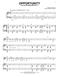 Opportunity von Jason Robert Brown (Download) 