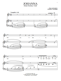 Johanna von Stephen Sondheim (Download) 