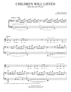 Children Will Listen von Stephen Sondheim (Download) 