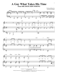 A Guy What Takes His Time von Ralph Rainger (Download) 