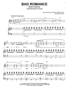Bad Romance (Vocal Duet) von Lady Gaga (Download) 