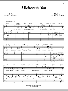 I Believe In You von Marcy Heisler (Download) 