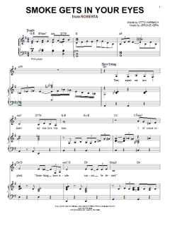 Smoke Gets In Your Eyes von Jerome Kern (Download) 