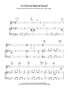 I'm Gonna Getcha Good! von Shania Twain (Download) 