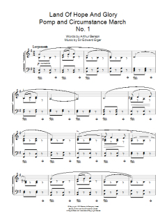 Land Of Hope And Glory von Edward Elgar (Download) 