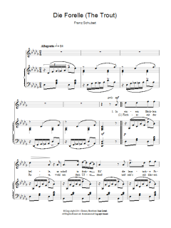 Theme From The Trout Quintet von Franz Schubert (Download) 