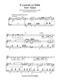 E Lucevan Le Stelle von Andrea Bocelli (Download) 