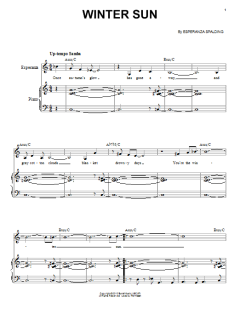 Winter Sun von Esperanza Spalding (Download) 