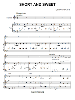 Short And Sweet von Esperanza Spalding (Download) 