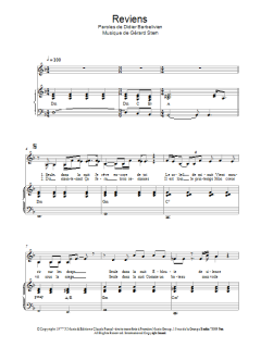 Reviens von Didier Barbelivien (Download) 