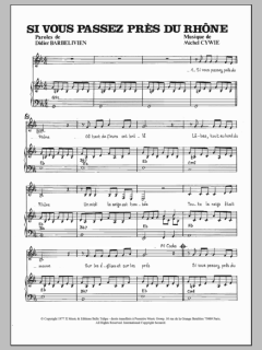 Si Vous Passez Pres Du Rhone von Petula Clark (Download) 