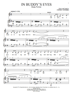 In Buddy's Eyes von Stephen Sondheim (Download) 