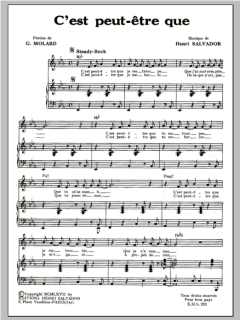 C'est Peut-Etre Que von Henri Salvador (Download) 