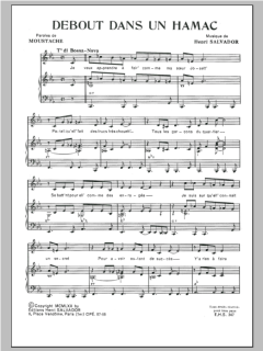 Debout Dans Un Hamac von Henri Salvador (Download) 