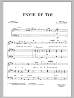 Envie De Toi von Henri Salvador (Download) 