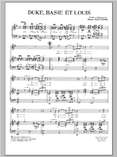 Duke Basie Et Louis von Henri Salvador (Download) 