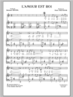 L'amour Est Roi von Henri Salvador (Download) 