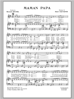 Maman Papa von Henri Salvador (Download) 