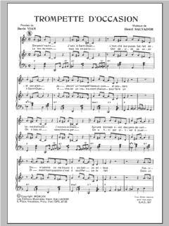 Trompette D'occasion von Henri Salvador (Download) 